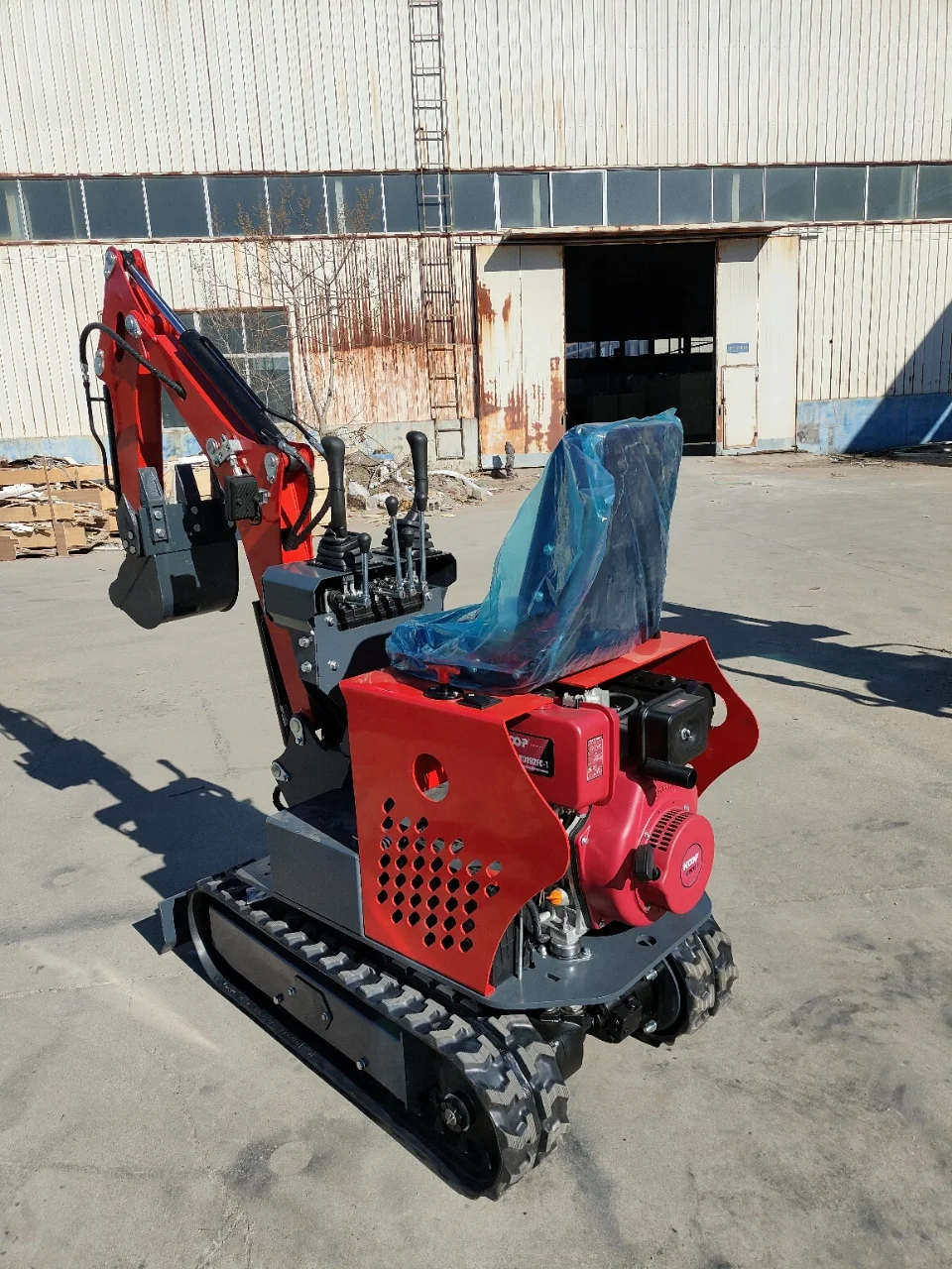 hydraulic crawler excavator 0.8 ton 1 ton 1.5 ton 1.8 ton 2 ton mini excavator diesel with EPA euro 5 engine