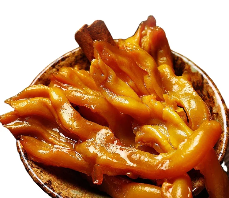 
Special hot selling spicy salt baked duck foot food snacks healthy chinese 