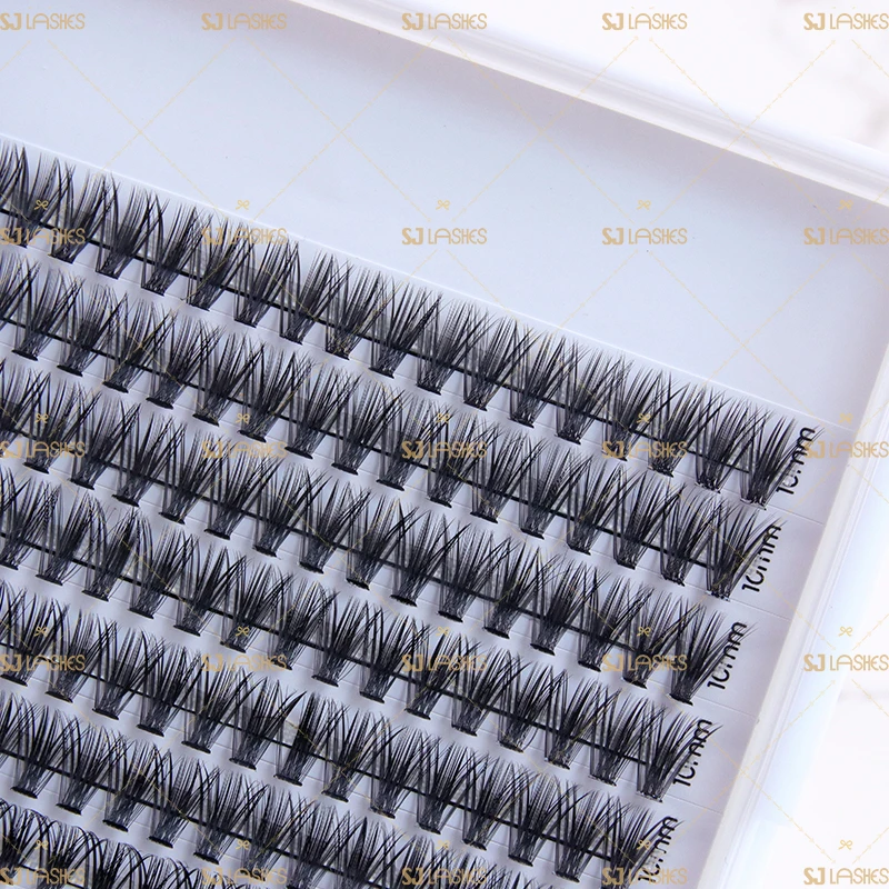 Fluffy 10D 20D Russian Pre Made Volume Fans Lashes Extensions