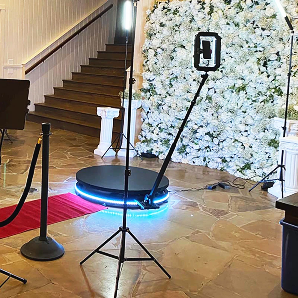 Надувной корпус для фотобудки 360 градусов с программным обеспечением совместимым камерами iPad смартфонов в комплект входит