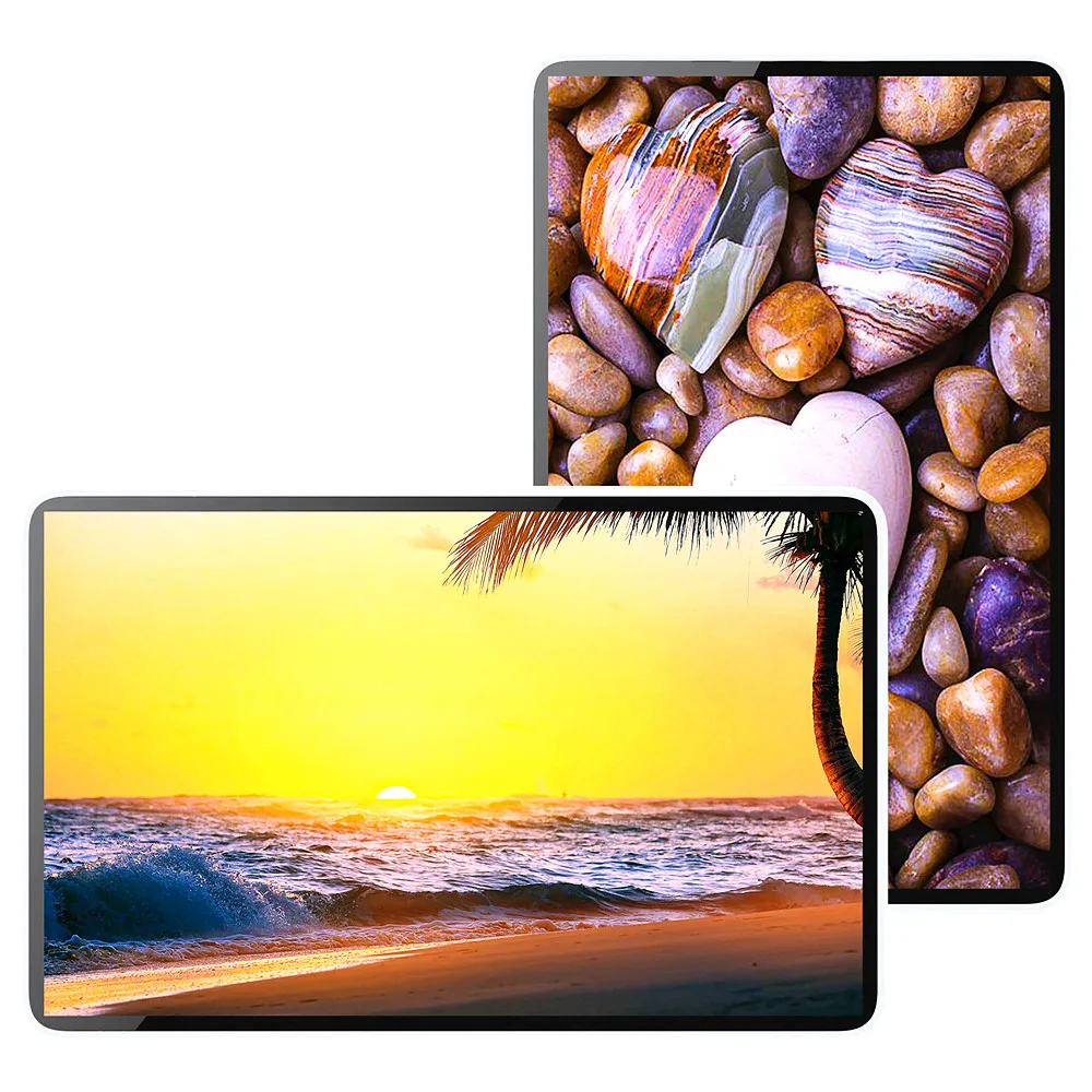 Aframe poster menu box advertising video tv player wall mount tablet pc digital signage display kiosk