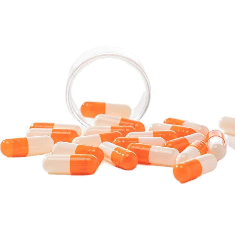 Gelatin Capsules Empty Hard Gel Capsules Separated Empty Capsules Gelatin Size 000 00 0 1 2 3 4