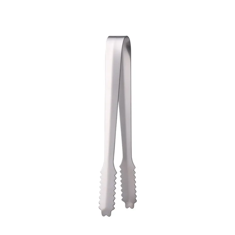 Superior Quality Stainless Steel Ice Tongs Gold Sugar Ice Cube Tongs Mini Metal Kitchen Serving Tongs Clip