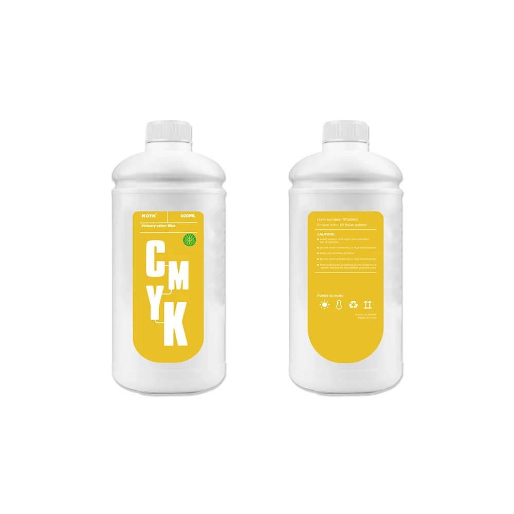 1000ml UV DTF CMYK Color Ink Use For Epson DTF Printer Machine Printing For Clothes and Bags With Low Price