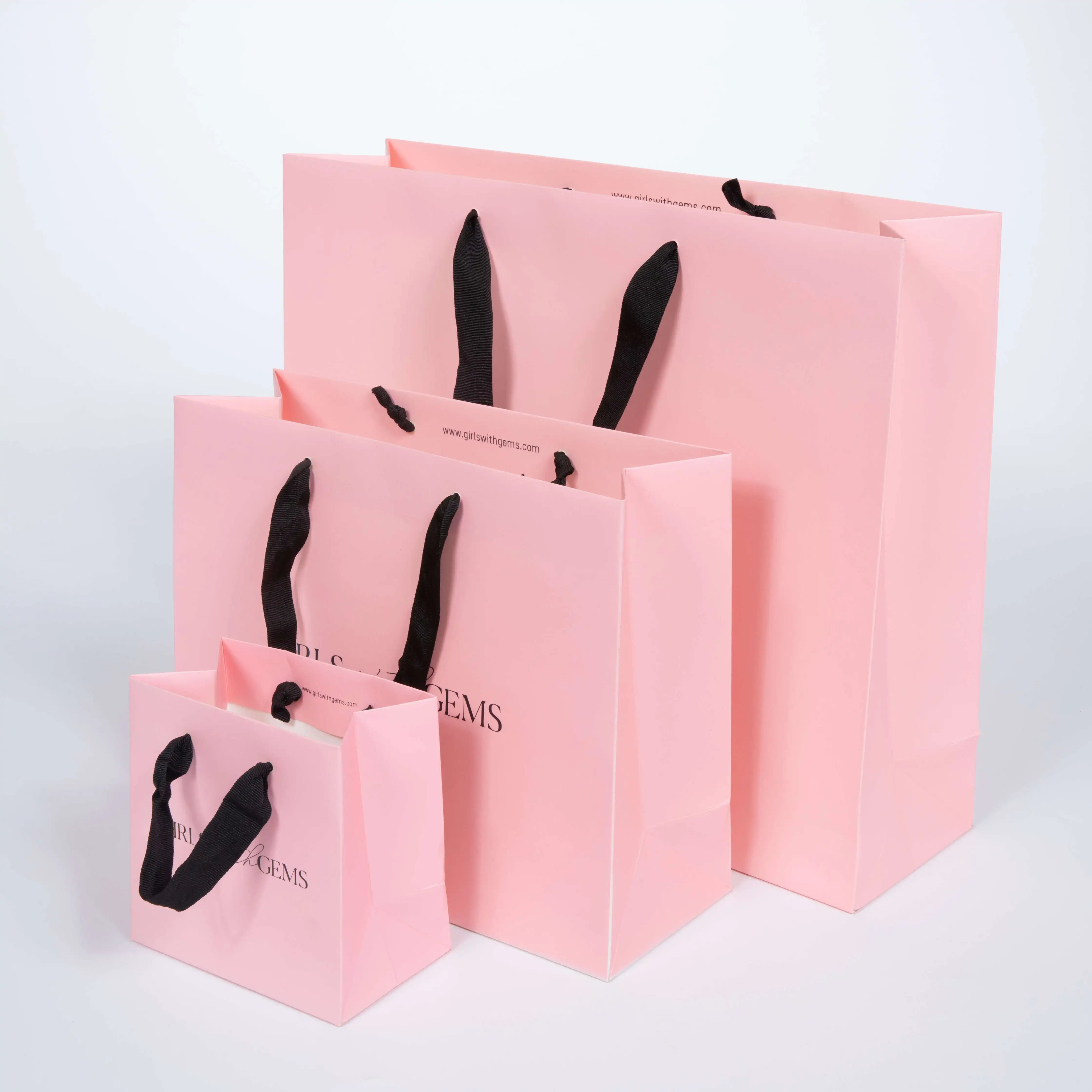 Luxury Paper Gift Bag Fashion Paper Packages for Shopping With Your Logo