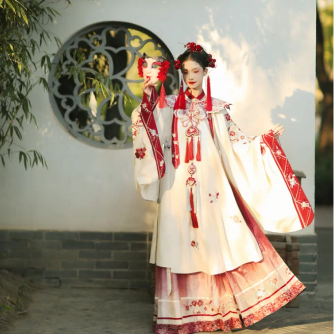 Classics Modern Hanfu Dress Hanfu Costume S Stage Performance Chinese Traditional Chinese Children Girl Clothing Quantity Red