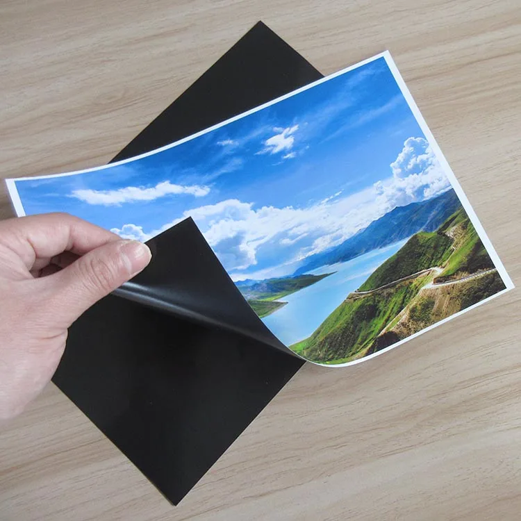 Заводская поставка глянцевая Магнитная фотобумага для струйной печати магнитная