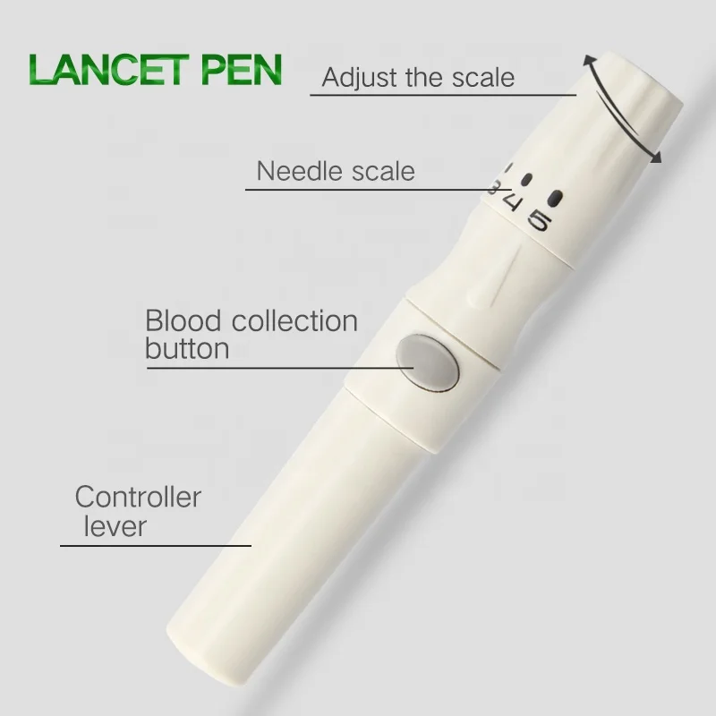  Household Portable Blood Glucose Testing Instrument Test Paper Sampling
