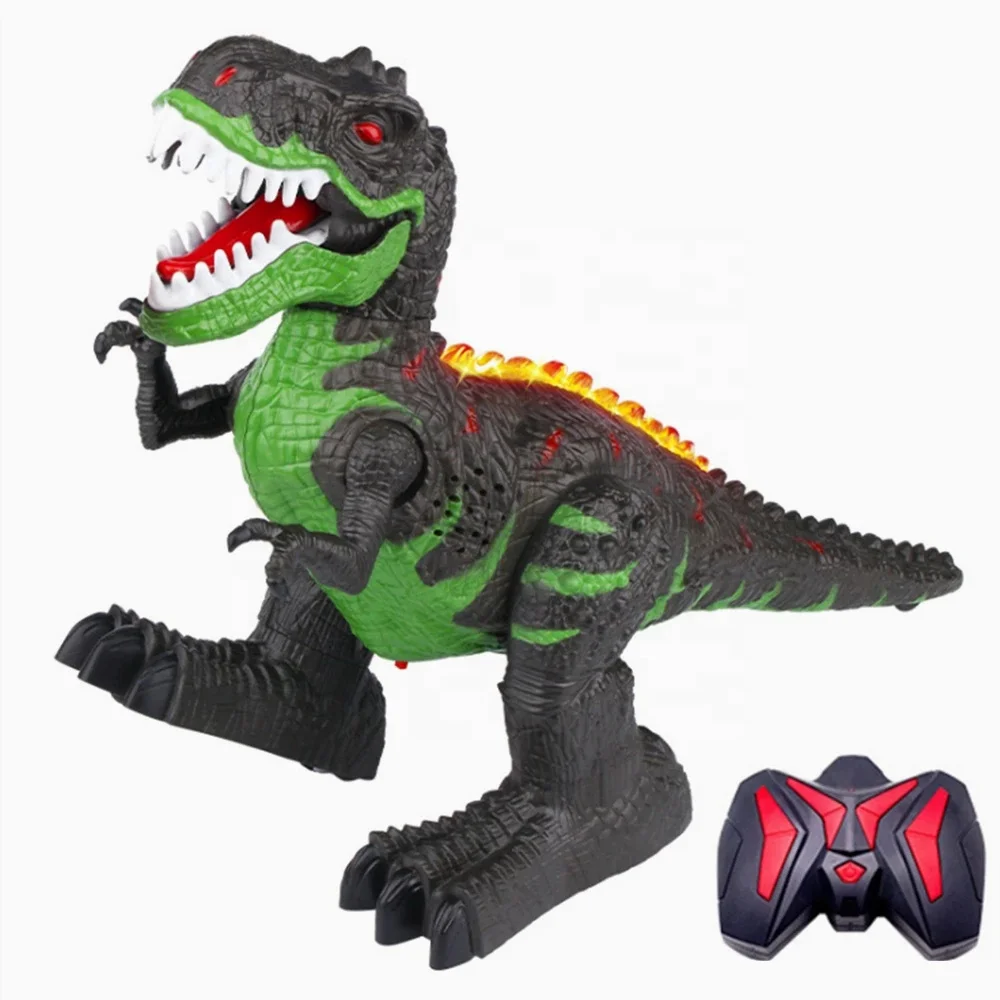 8 channels electric rc T-Rex toy remote control dinosaur simulation walking rotation dino tyrannosaurus toy with light and sound