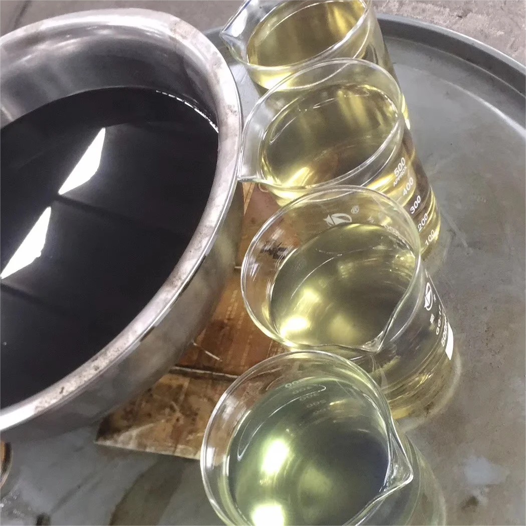 Waste oil distillation base oil SN350 base oil regeneration plant