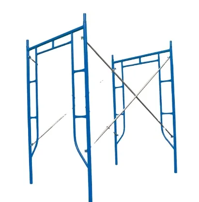 Top Quality Portable Galvanized Folding Scaffold Mobile Frame Scaffolding System For Construction  From China