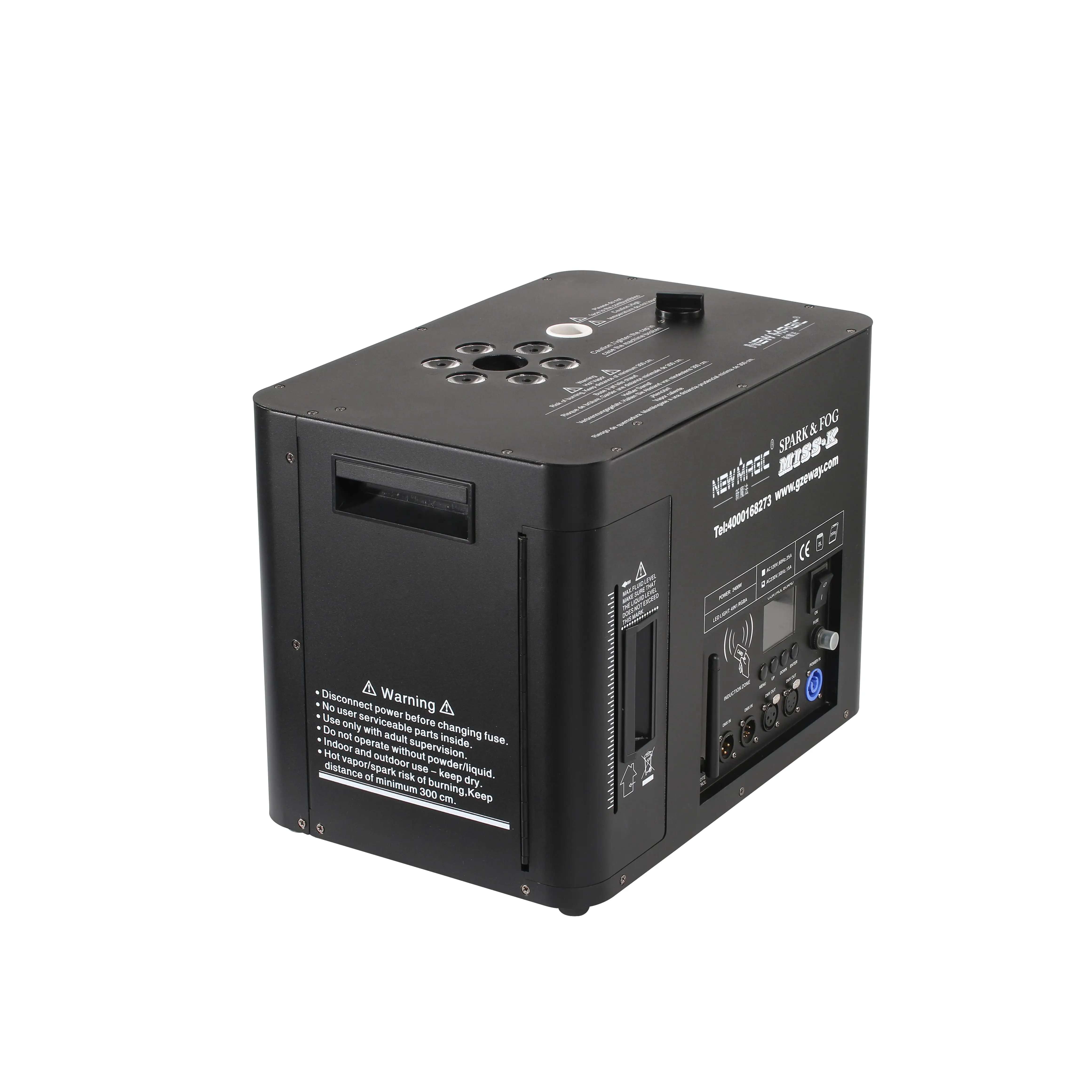 2400W Fog Smoke LED light Spark Machine Fireworks Machine Color Sparkler Fireworks For Stage Show