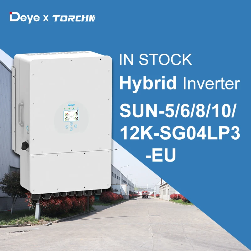 deye 12kw 3phase 380v hybrid solar inverter SUN-12K-SG04LP3-EU solar hybrid inverter