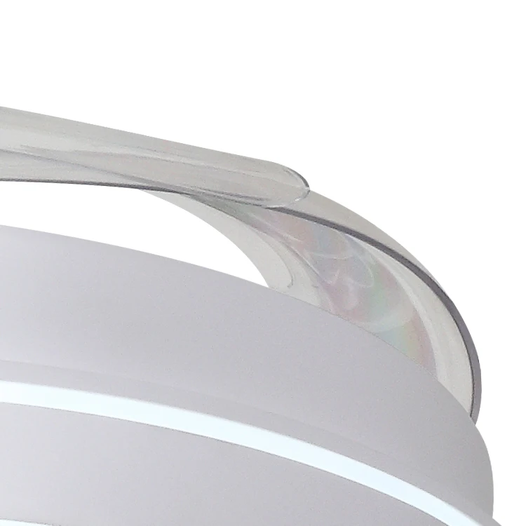 Simple Luxury Chandelier Modern Ceiling Fan Light Decorative Electric Living Room Bedroom Led Ceiling Fans with Light 3 Speeds