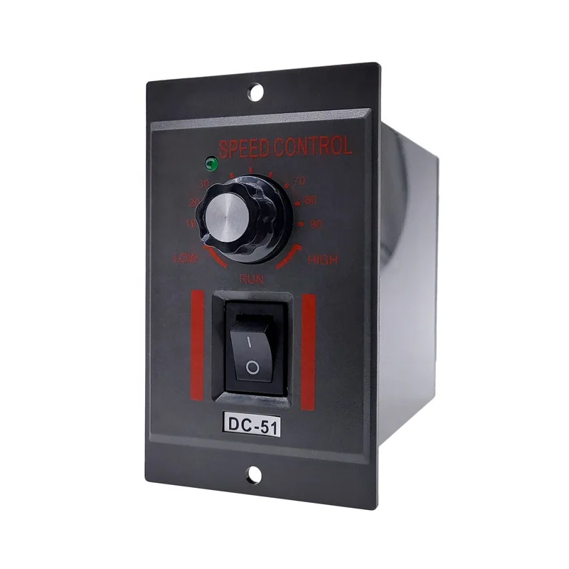 DC-51 AC input DC output 180V DC motor speed controller 6 pins high quality speed regulator  PWM controller
