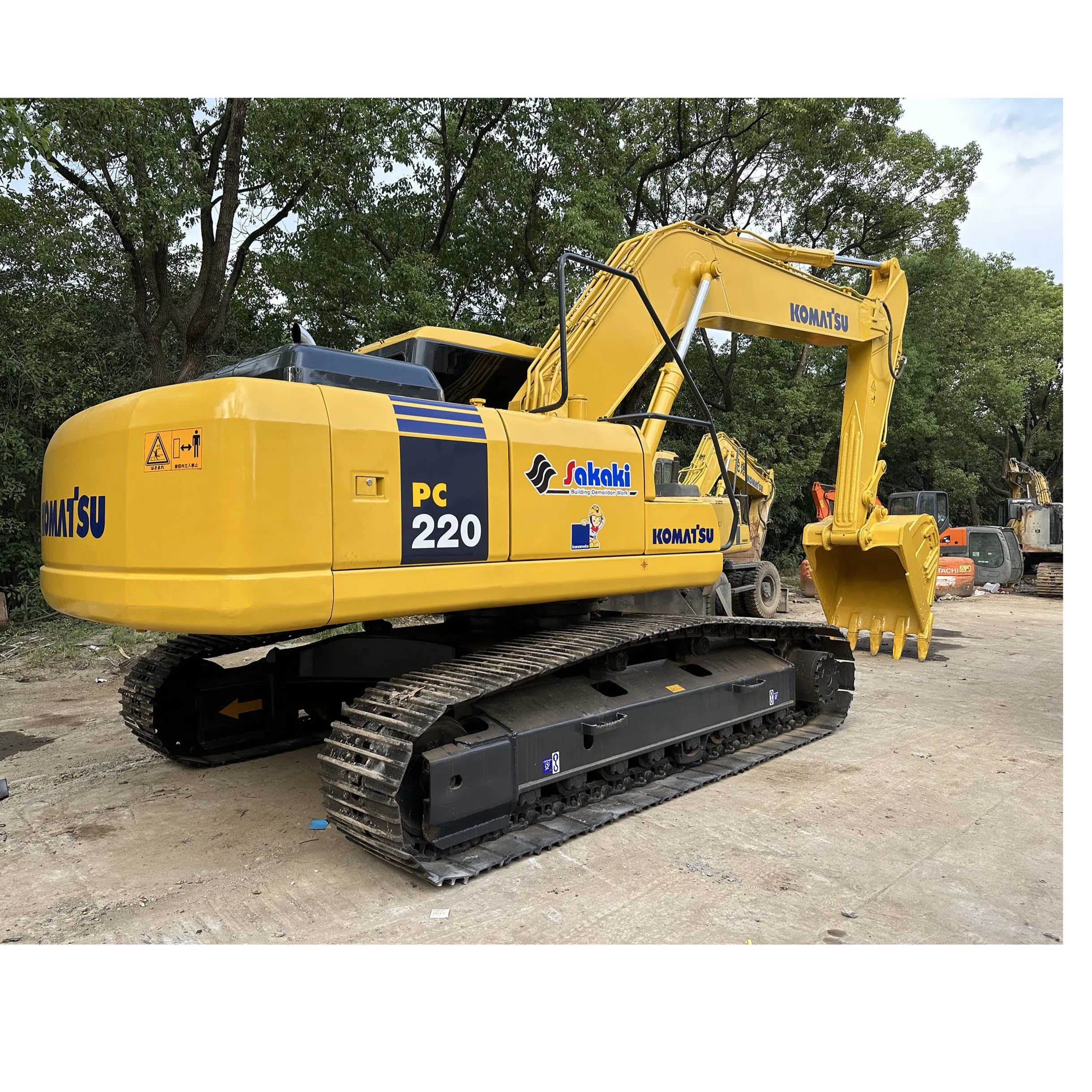 Оригинальный японский гусеничный экскаватор Komatsu, 220 строительная техника Komatsu для продажи по самой низкой цене PC220 200
