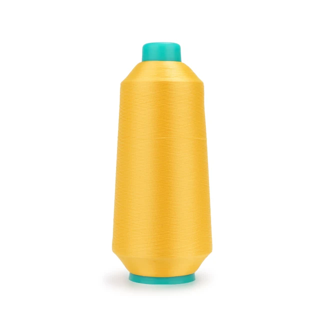 High stretch copy nylon yarn 100% polyester dty yarn 75D/2 for socks and gloves