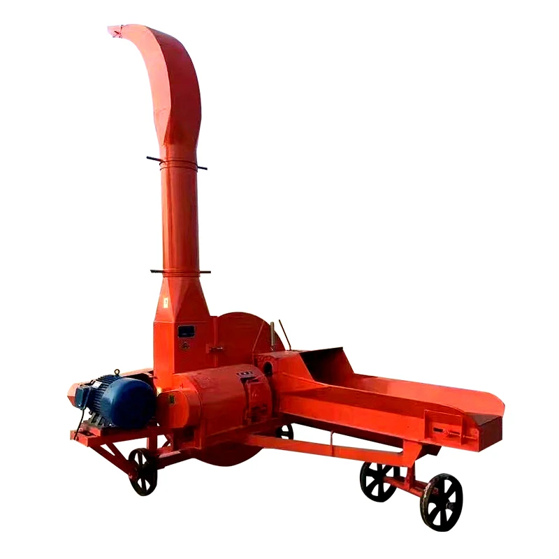 Family Use Commercial Chaff Cutter Machine India Electric Rice Straw Chopper