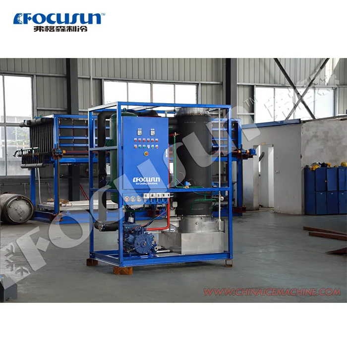 focusun cylinder clear ice tube maker 5000kgs