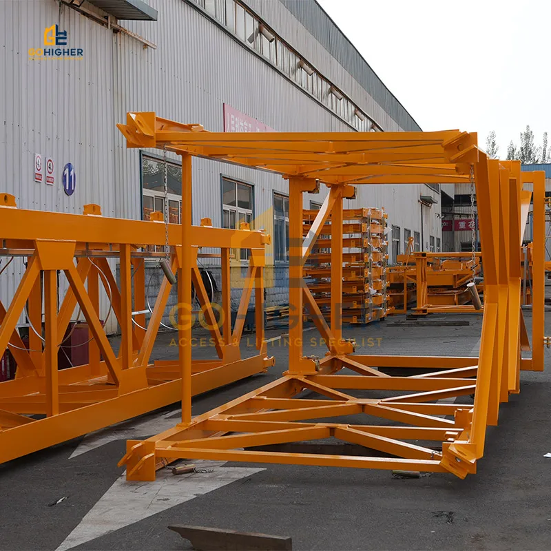 QTZ series tower crane tc6010 8ton tower crane with remote control