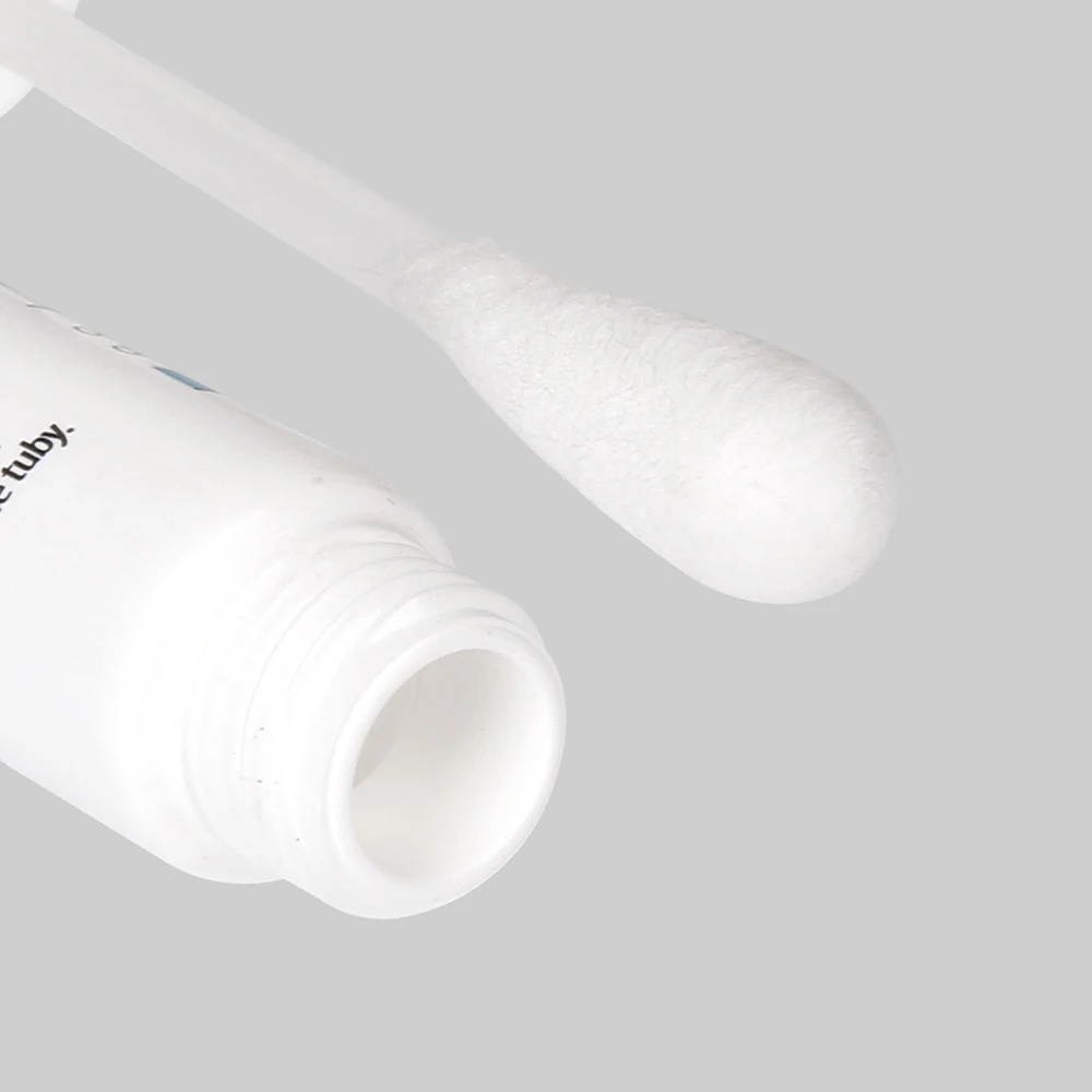 
D16mm Eco-friendly biodegradable PE/PCR/Bio-pe white cosmetic cotton swab plastic tube 