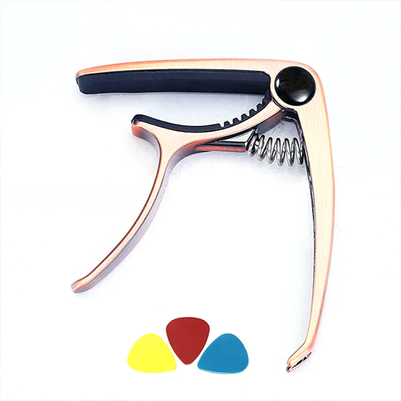 China guitar accessories prying strings electric capo alloy metal guitar capo