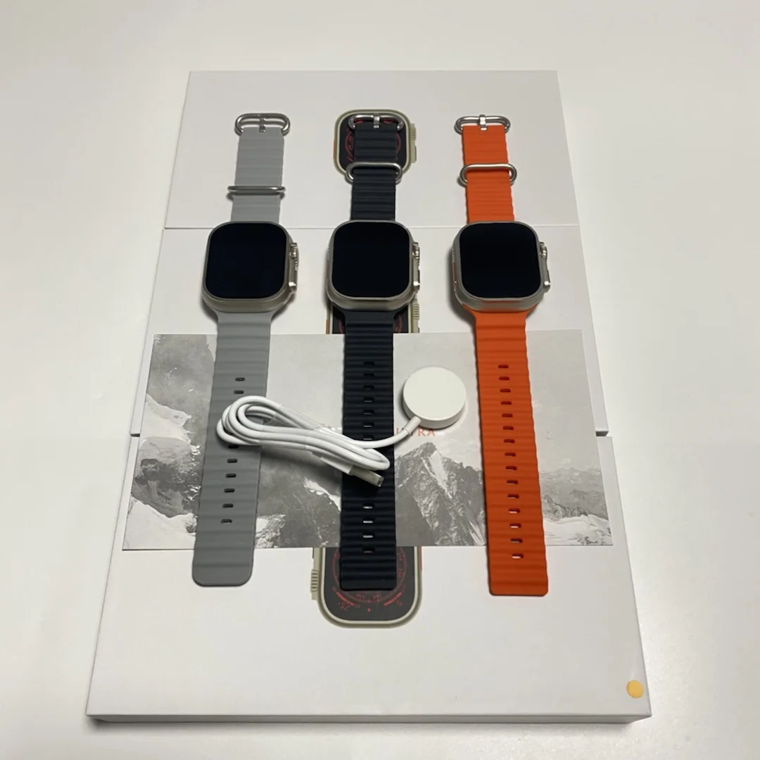 2023 NEW H11 ULTRA Smart Watch Wireless Charging Fitness Tracker Series 8 Inteligente H11ULTRA+ Waterproof Smartwatch