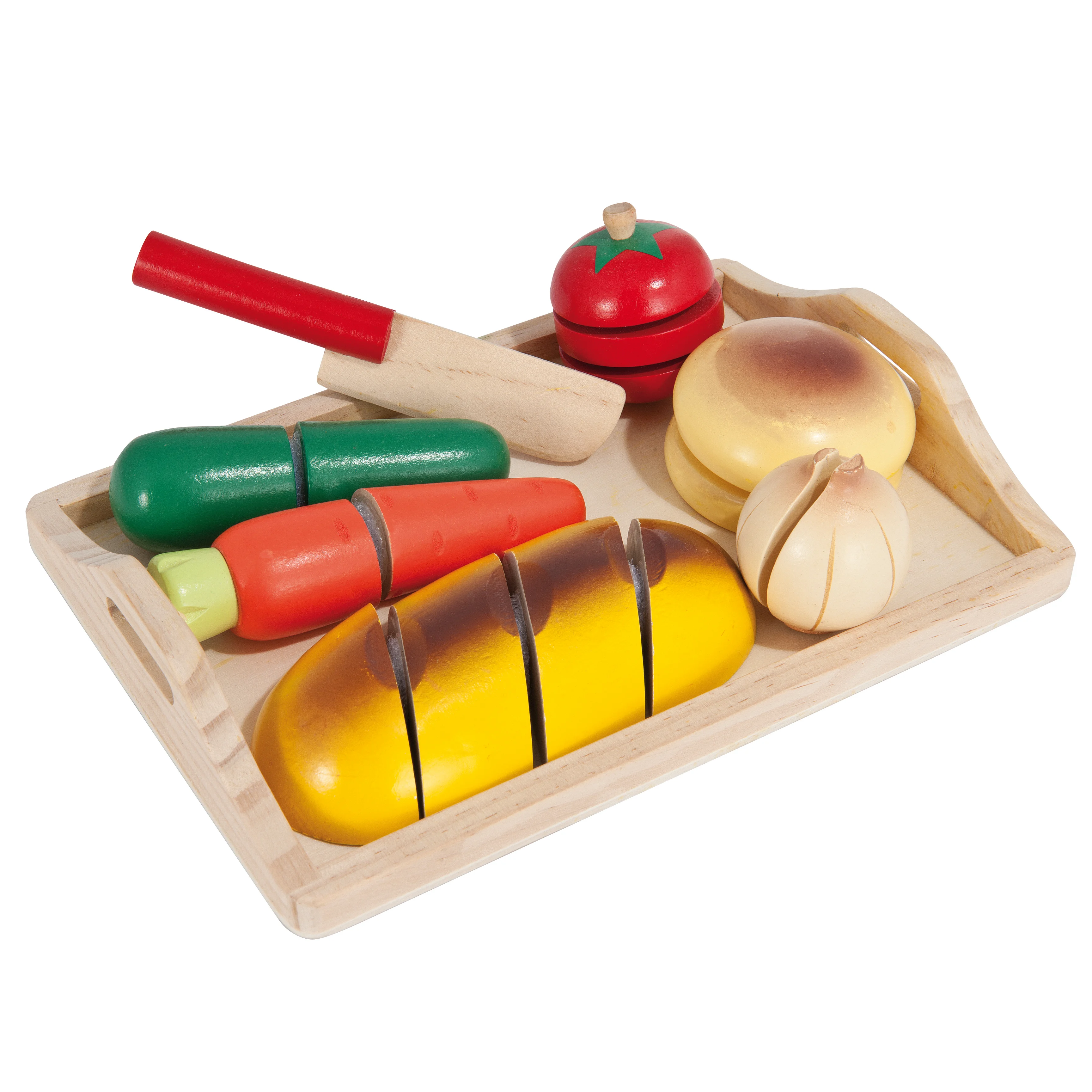 Kids Toys Educational Toys Wooden Breakfast Set Toy