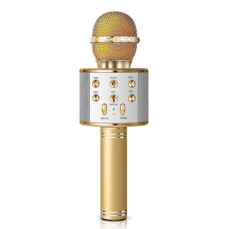 Wholesale Professional Studio Kid, Usb Microphone Wireless Speaker, Portable Karaoke Wireless Microphone/