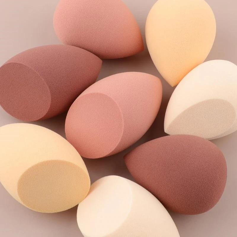 FEIYAN Brand OEM Production Super Soft And Super High Quality Black Nude Beauty Cosmetics Blender Makeup Sponge With Package