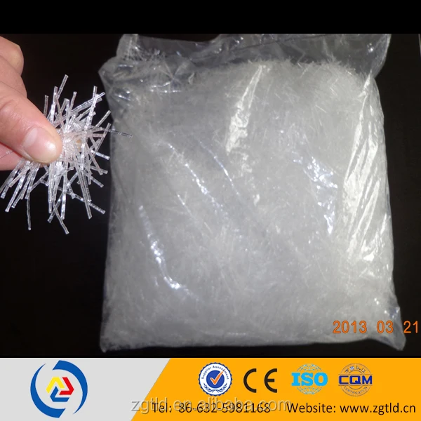 Custom 6-12mm high strength polypropylene synthetic fiber for construction engineering PP macro fiber