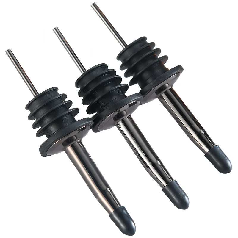 Носик для оливкового масла черная бутылка с крышкой