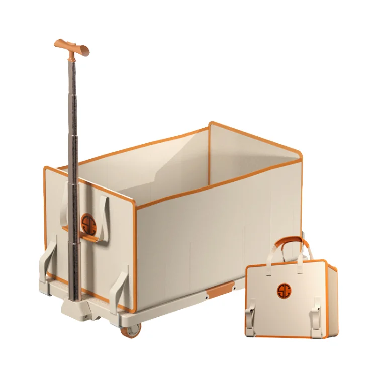 Eaynon Multifunctional Outdoor Heavy Duty Portable Large Capacity Beach Storage Camping Cart Folding Wagon