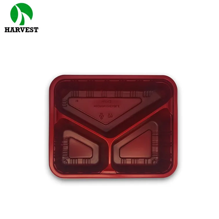 Custom accept disposable tiffin food packaging delivery boxes for fast food