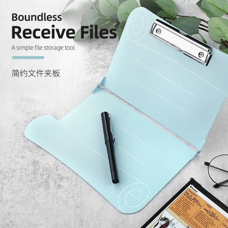 wholesale price Fashion design checker metal jumbo binder paper clip for A4 clipboard
