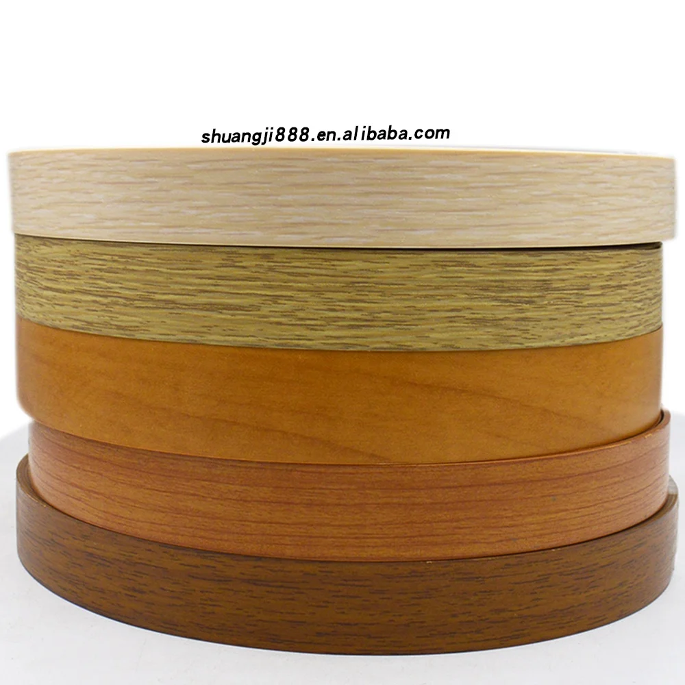 Solid PVC edge banding trim,wood grain edge banding tape,Acrylic ABS edge banding strips for office table