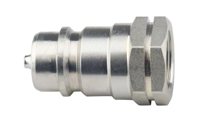 BSPP NPT thread hydraulic quick coupler ISO A