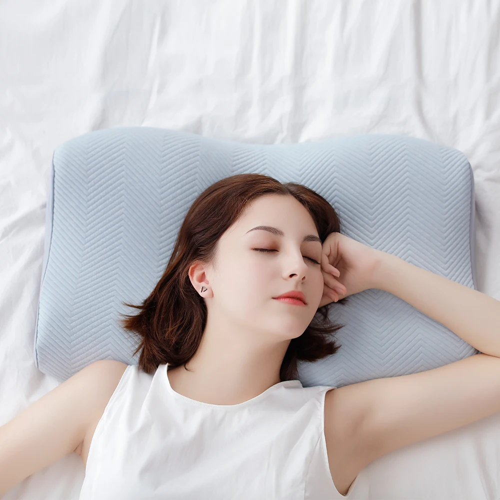 квадратный ортопедические пользовательские Шэньчжэнь шейки тяги средства ухода за кожей Шеи Контур Кровать сна бамбуковый