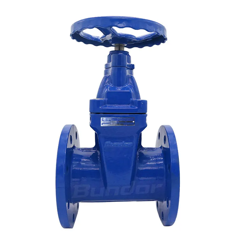 
Bundor DIN standard F4 Flanged 4 Inch 1.5inch Ductile Iron Sluice Resilient Seat Gate Valve Manufacture Supplier 