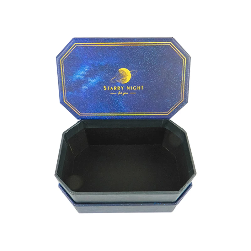 
Elegant Hexagon hat box for wedding gift box 