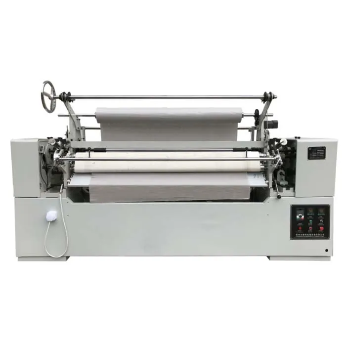 Computer Controlled Bamboo Pleat Fabric Pleating Machine For Sale