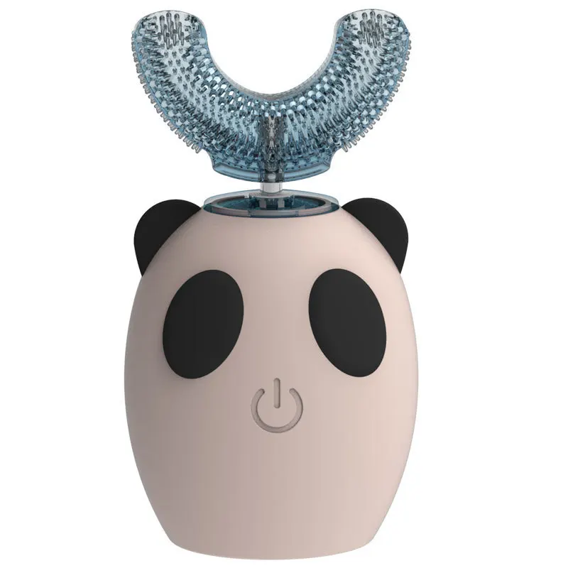 
Electric Sonic Automatic Toothbrush Kids Mouth 360 Degrees U Type Ultrasonic Electric Lazy Toothbrush 