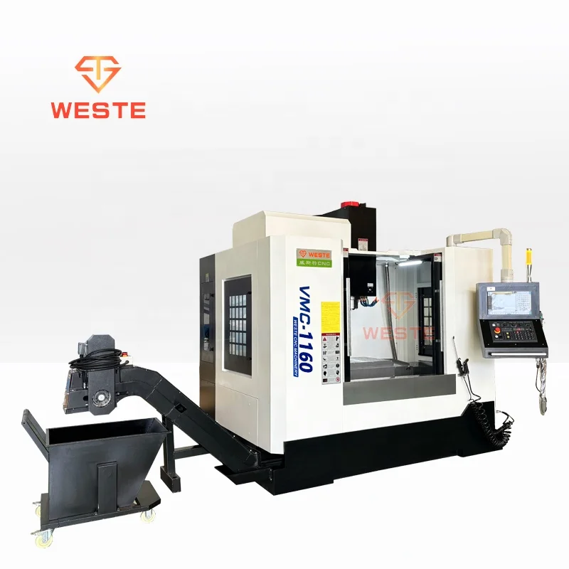 Высокое качество Vmc 1160 Cnc 5-осевой металлический фрезерный станок токарный обрабатывающий центр с серводвигателем