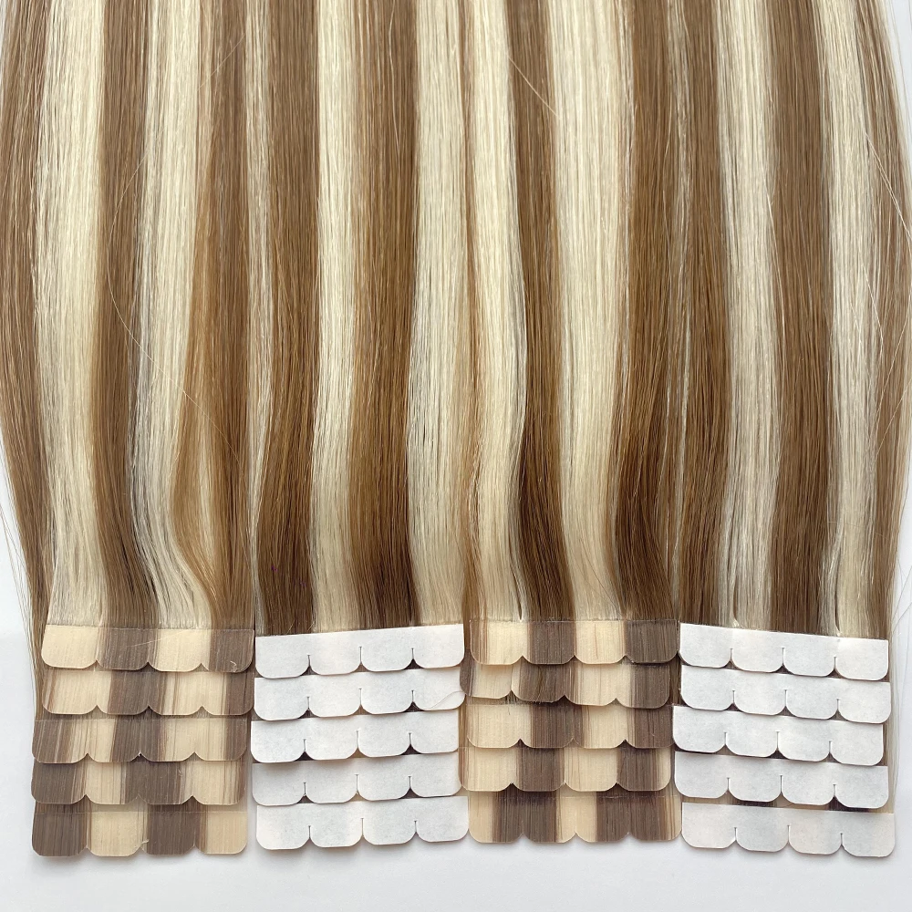 Double Drawn Ethically Sourced Micro Raw Tape In Extensions Tape Hair