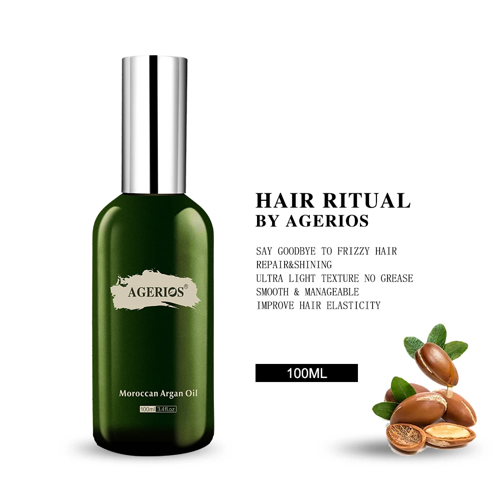 Organic Hair oil argan oil Natural Ingredients Formula  Protein Nourishing  argan oil for All Hair Types