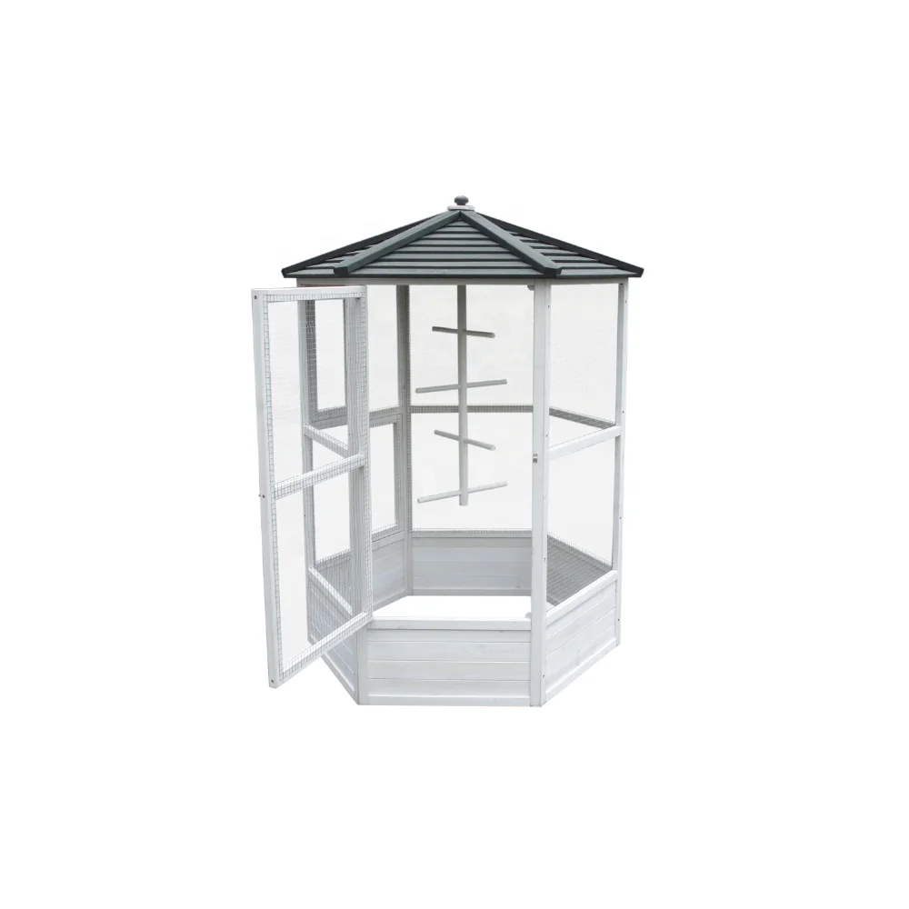 Outdoor Large Wooden Bird House Bird Cage Aviary Cage for Sale