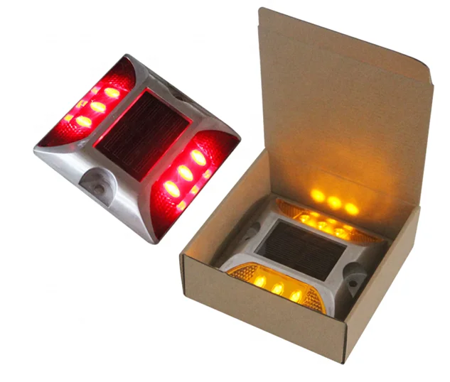 Ce YOUCHAO Solar Cat Eyes Ip68 Solar Road Markers For Driveway Raised Pavement Marker Aluminum Led Solar Road Stud Light