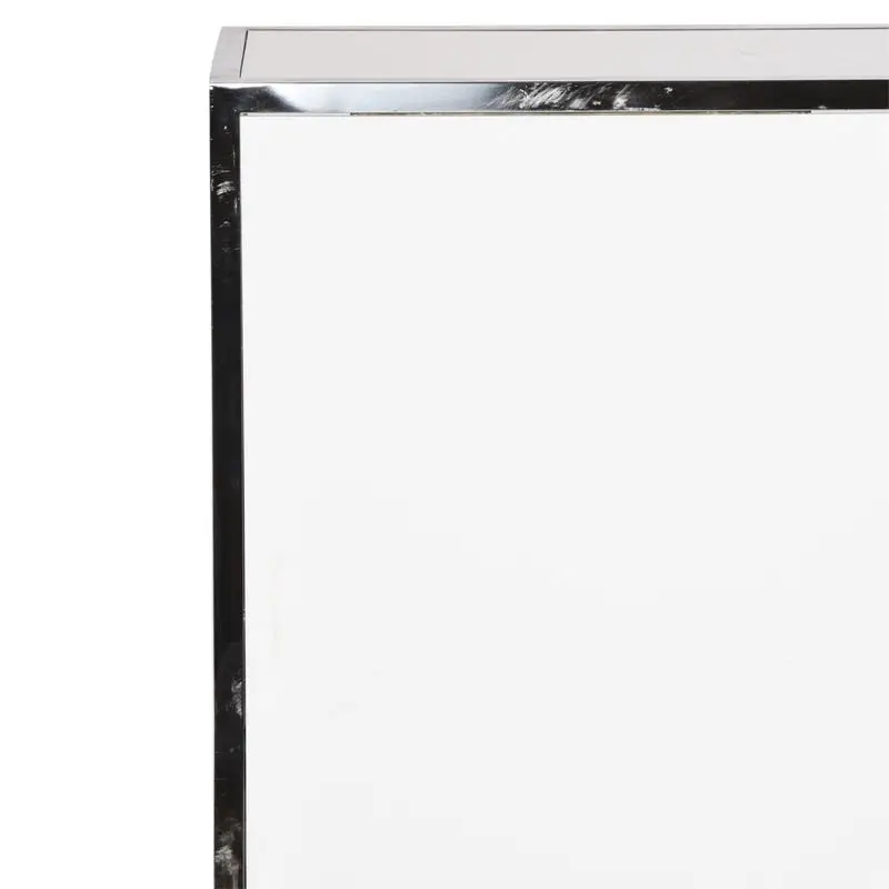 silver and gold stainless steel with acrylic high bar caibnet XYN6810