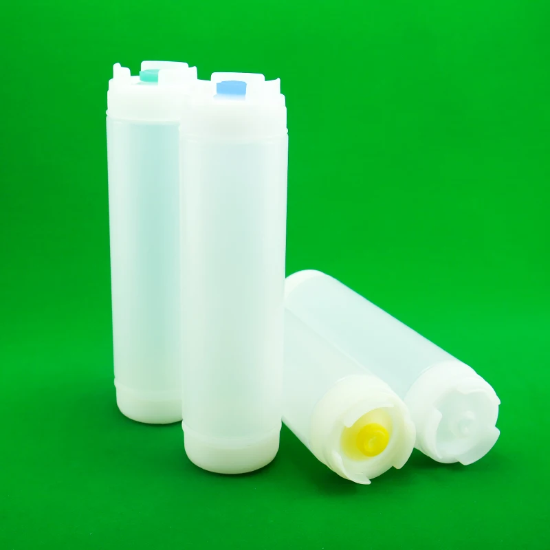 8oz 12oz 16oz 24oz 32oz Food Grade Plastic Ketchup Bottle Squeeze Bottle for Sauce