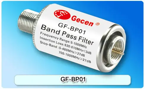 Gecen CATV полосовой фильтр модель GF-BP01
